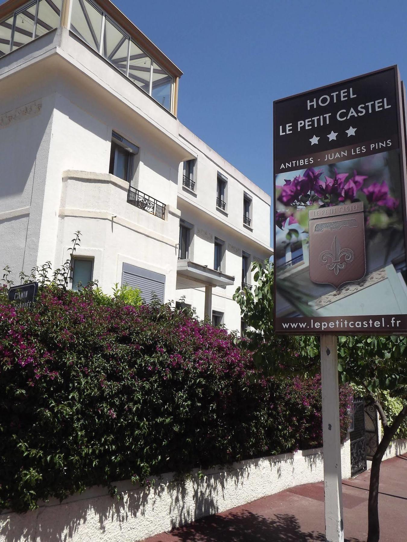 Hotel Le Petit Castel Antibes Zewnętrze zdjęcie